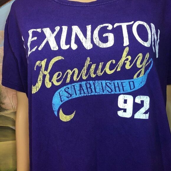 Lexington, Kentucky Printed Tee-2X - Picture 3 of 5